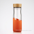 Hot Sale Clear Glass Water Bottle With Cork
